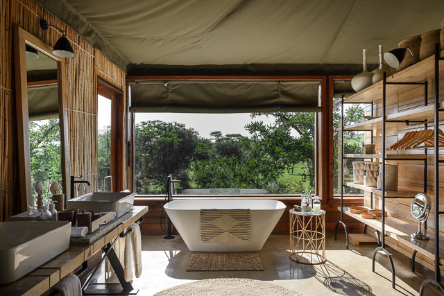 Singita Faru Faru Lodge - Bathtub