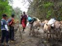 We set off on our hike to Natron