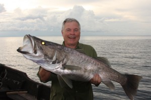 John with his 33 pound perch