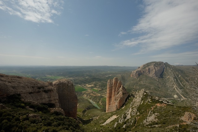 View of Riglos