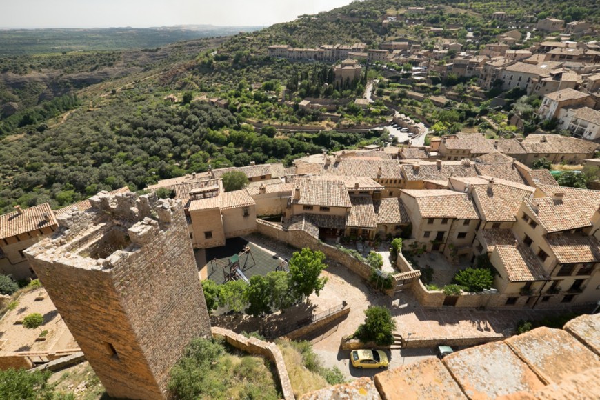 Alquézar rooftops