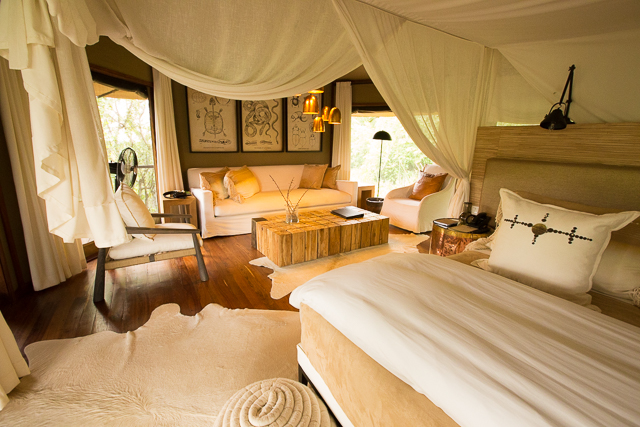 Mwiba Lodge bedroom