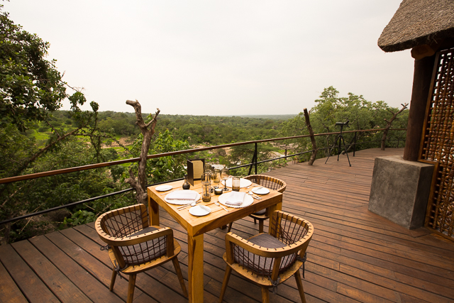 Mwiba Lodge deck