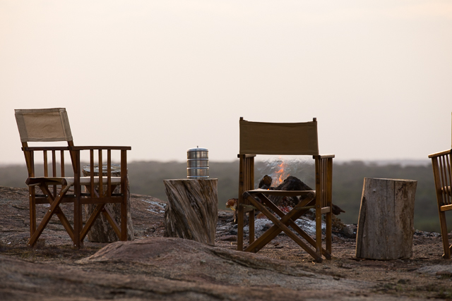 Mwiba Lodge sundowner