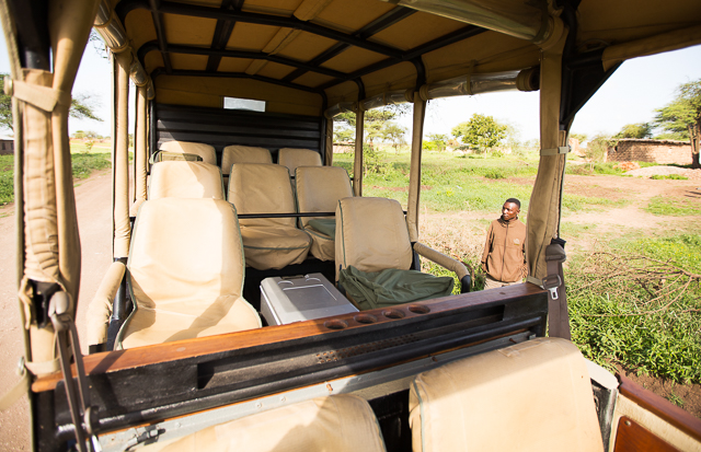 Mwiba Lodge safari vehicle