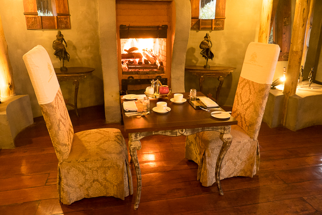 Ngorongoro Crater Lodge dining