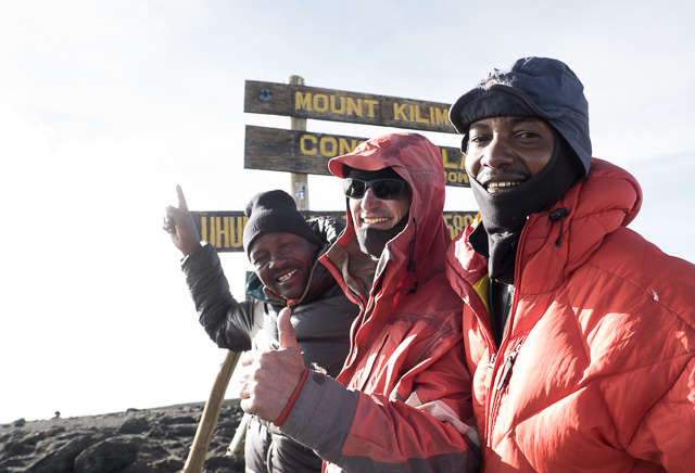 the mountain guides