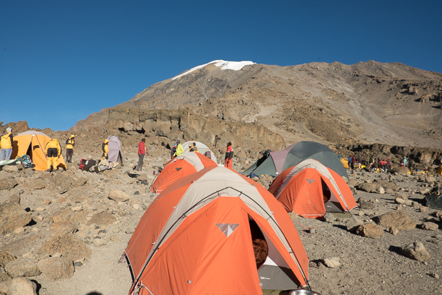 Barafu High Camp 15,350ft (4,677m)