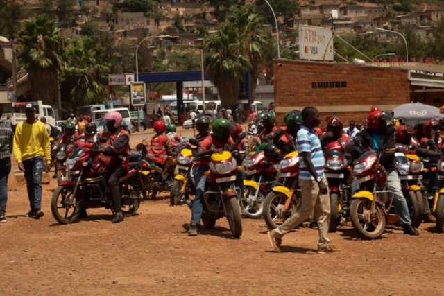 Motorbike taxis