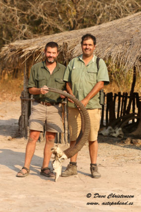 Dave Christensen and Dr Pedro Vaz Pinto