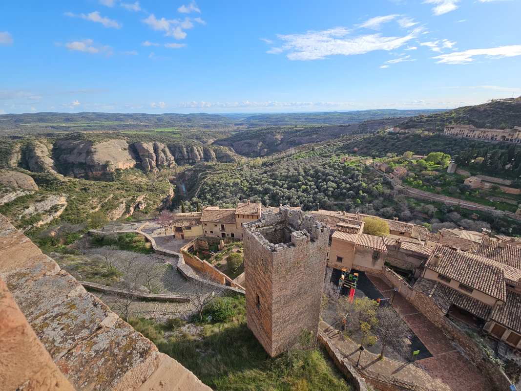 View of Alquezar from the Collegiate